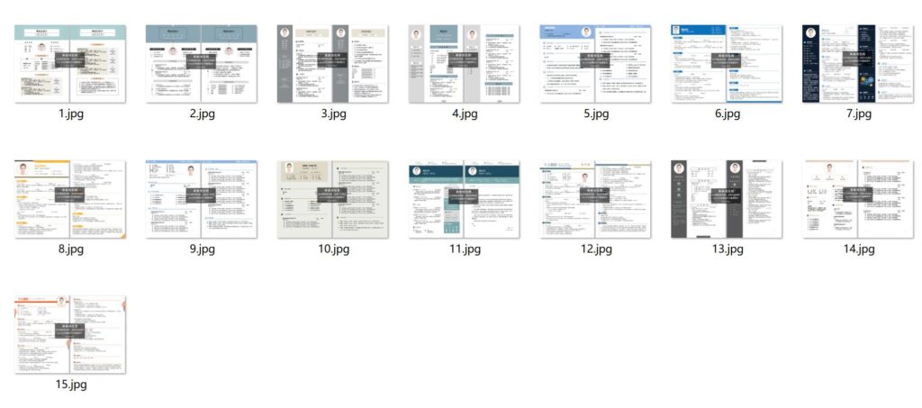 图片[7]-500套精品简历模板用word或wps编辑-小目标博客资源网