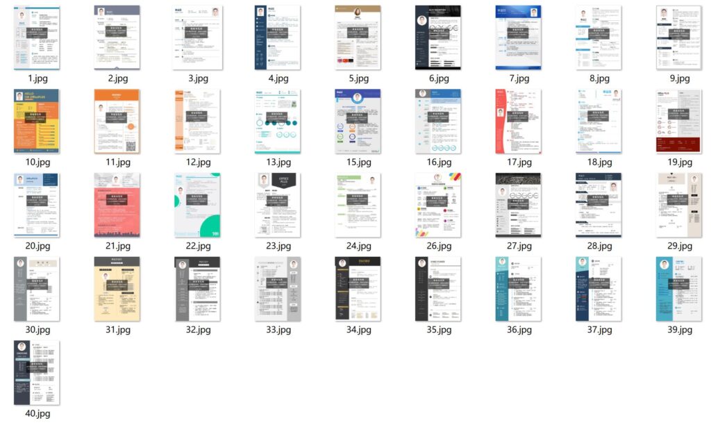 图片[8]-500套精品简历模板用word或wps编辑-小目标博客资源网